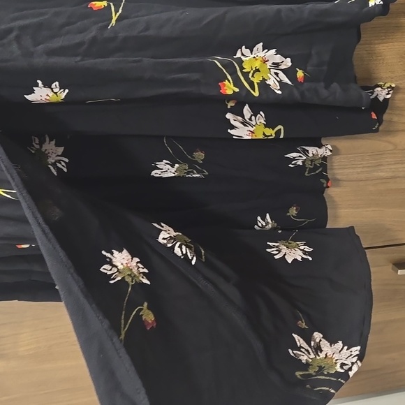 Free People- "Time On My Side" Floral Print Wrap Dress-Size Small - Picture 11 of 17